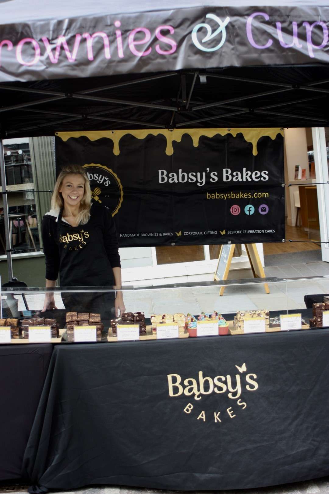 Babsys Bakes Market Stall